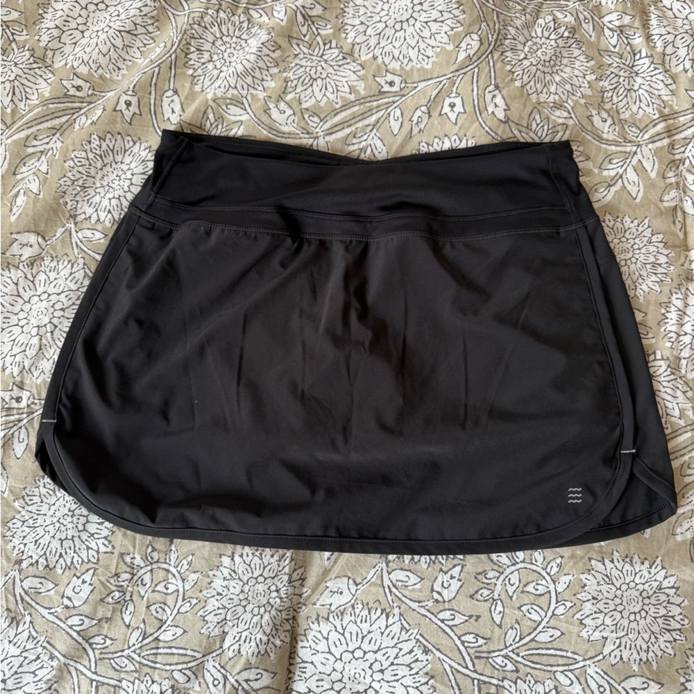 Free Fly Black Athletic Skort